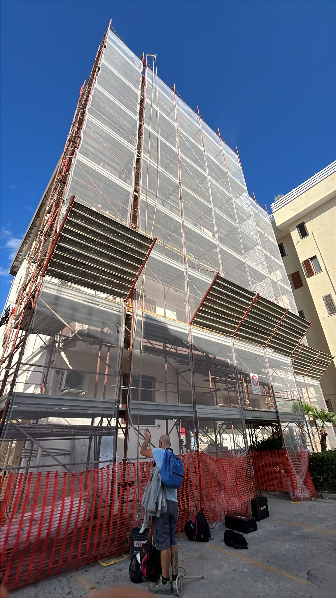 Cantiere ponteggi SAL.PA Pompei 33